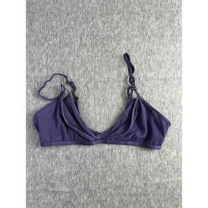 Parade Women Bra Medium M Purple Wireless Mesh Strap